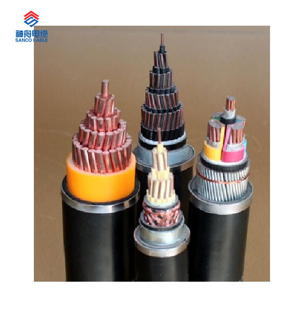Fire-resistant Pvc Insulation Power Cable Conductor Material: Copper