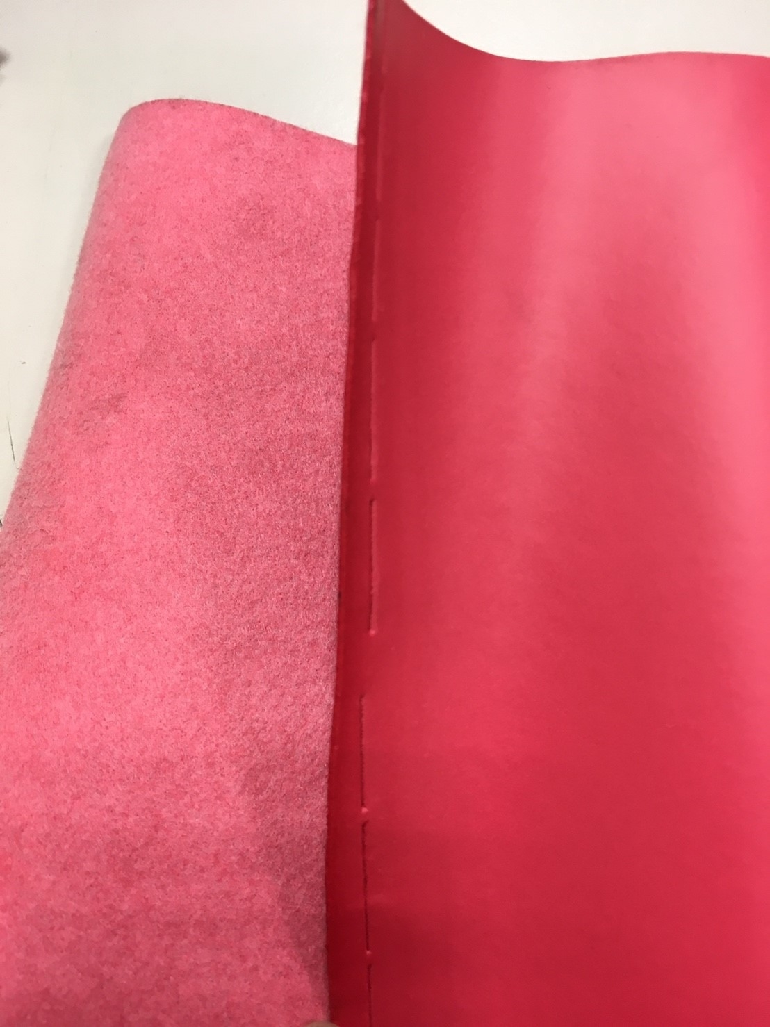 Pu Base Leather Finished Item