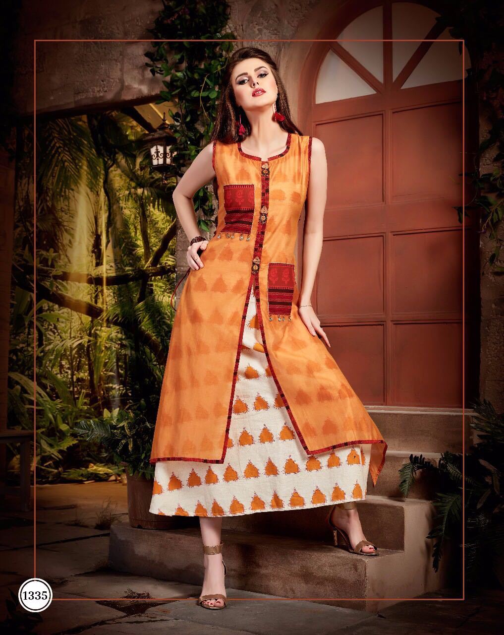 Multi Color Light Weighted Kurtis