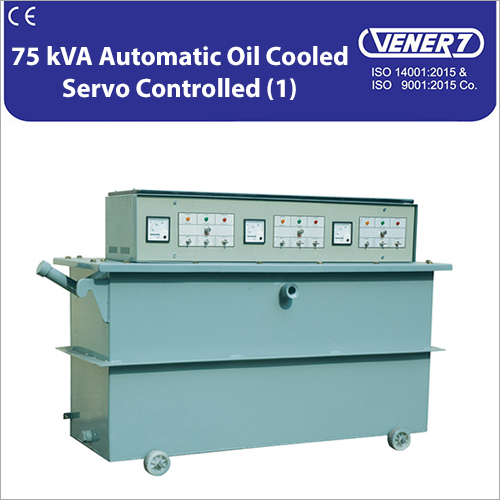 75 Kva Automatic Oil Cooled Servo Controlled  (1) Phase: Three Phase