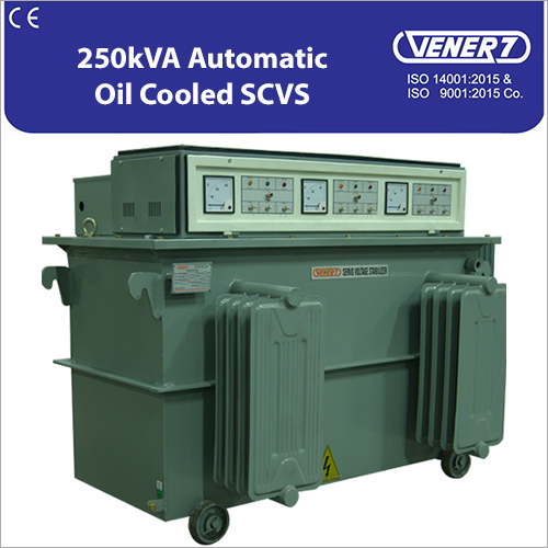 250Kva Automatic Oil Cooled Scvs Efficiency: 98-99%