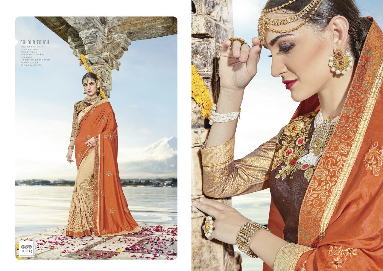 Ladies Heavy Work Art Silk Sarees