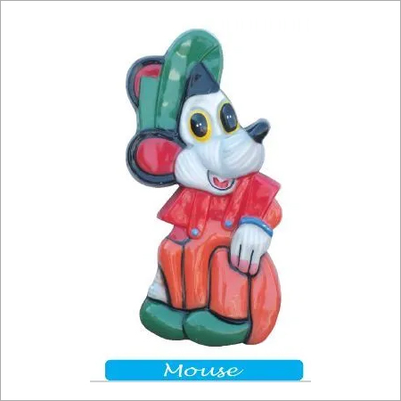 पार्क माउस फाइबर वॉल कट आउट डस्टबिन