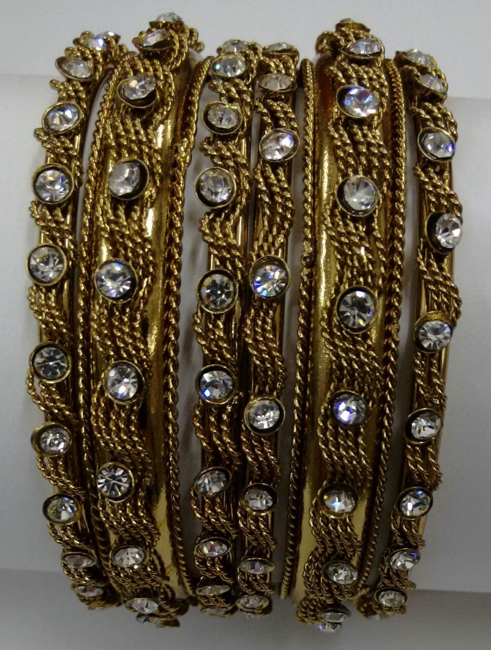 Designed Brass Bangles