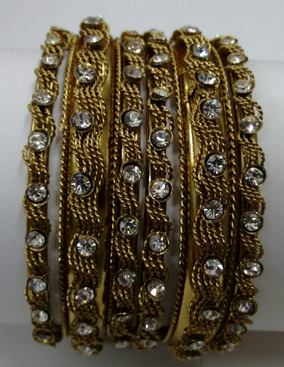 Designed Brass Bangles