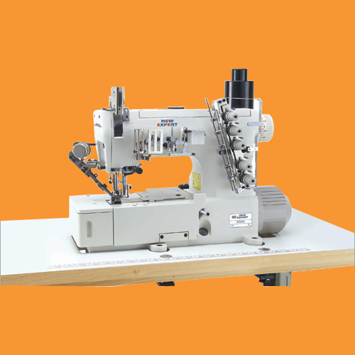 White Interlock Sewing Machine