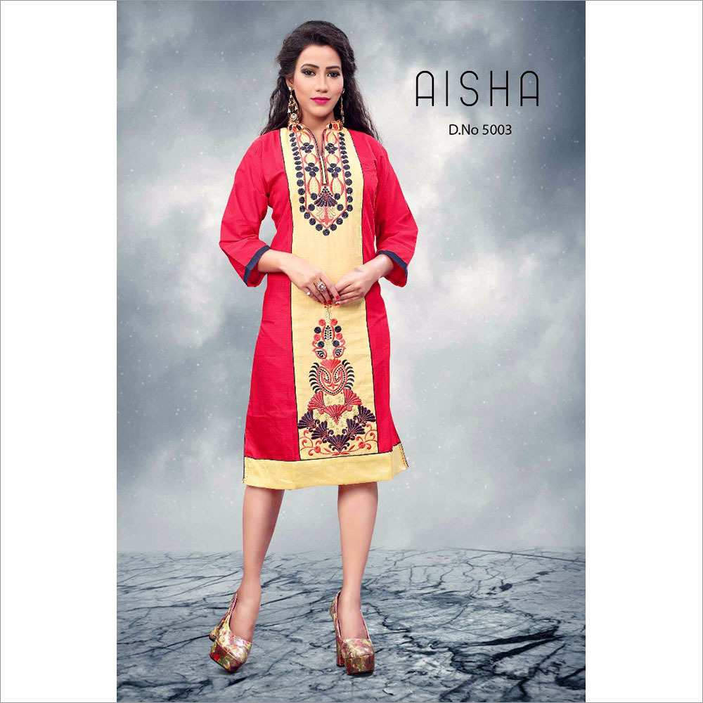 Washable Ladies Kurti Set