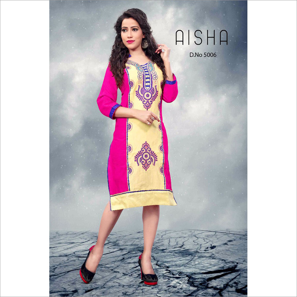 Washable Ladies Kurti Set