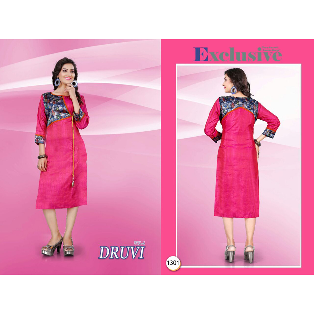 Ladies Kurtis Set Bust Size: 35.5\011-41.5 Inch (In)