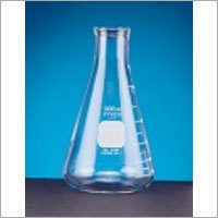 लेब कोनिकल फ्लास्क
