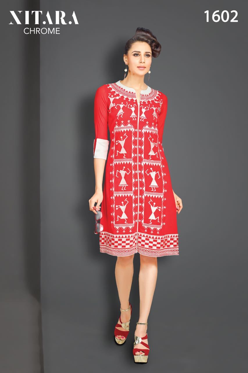 Designer Party Wear Work Kurti