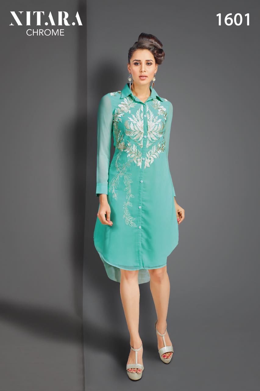 Designer Party Wear Work Kurti