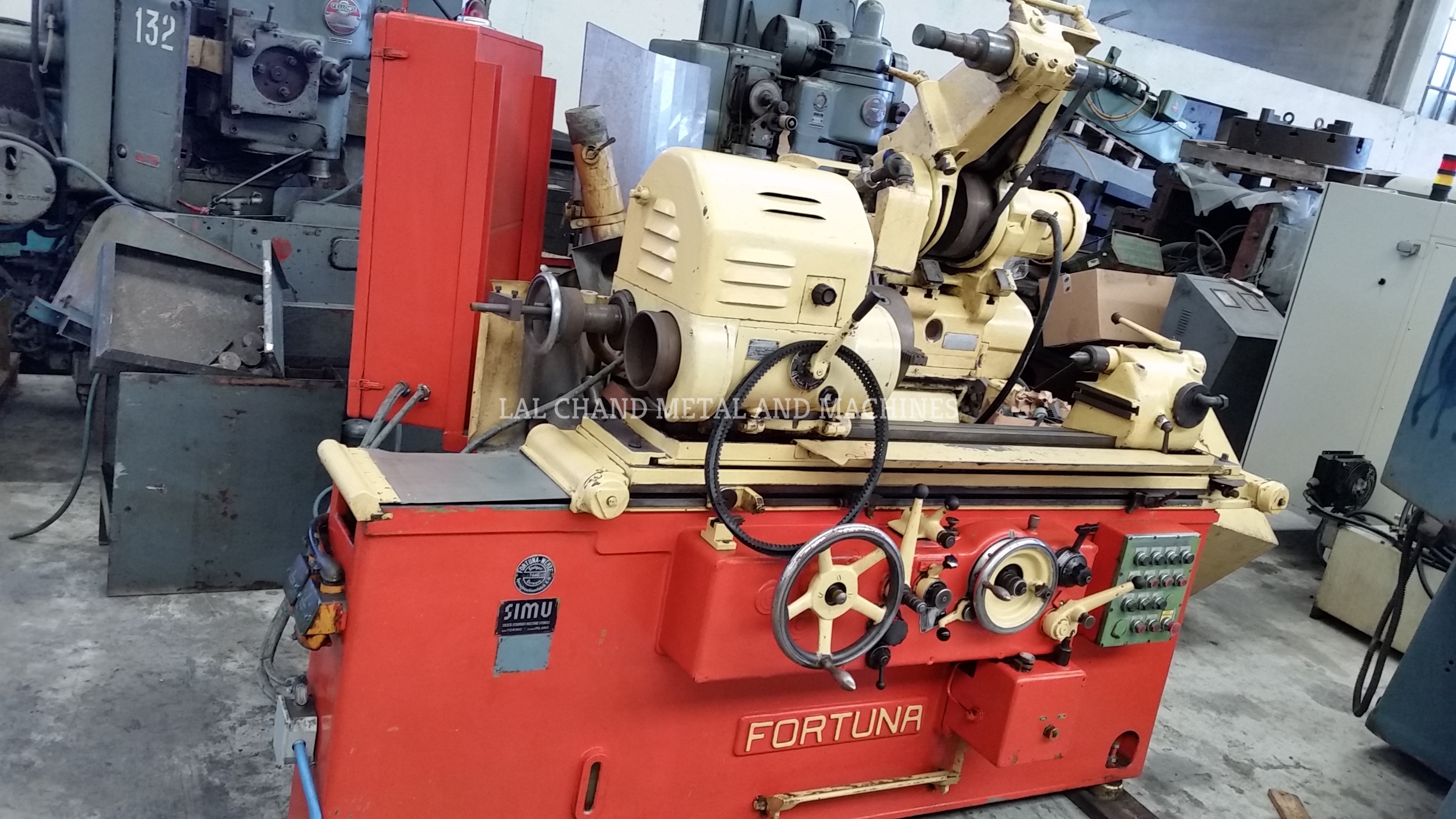 Fortuna Cylindrical Grinder - Max Diameter 370 Mm, Max Grinding Length 800 Mm | High Precision Surface Grinding Machine, Universal Internal And External Grinding Capability