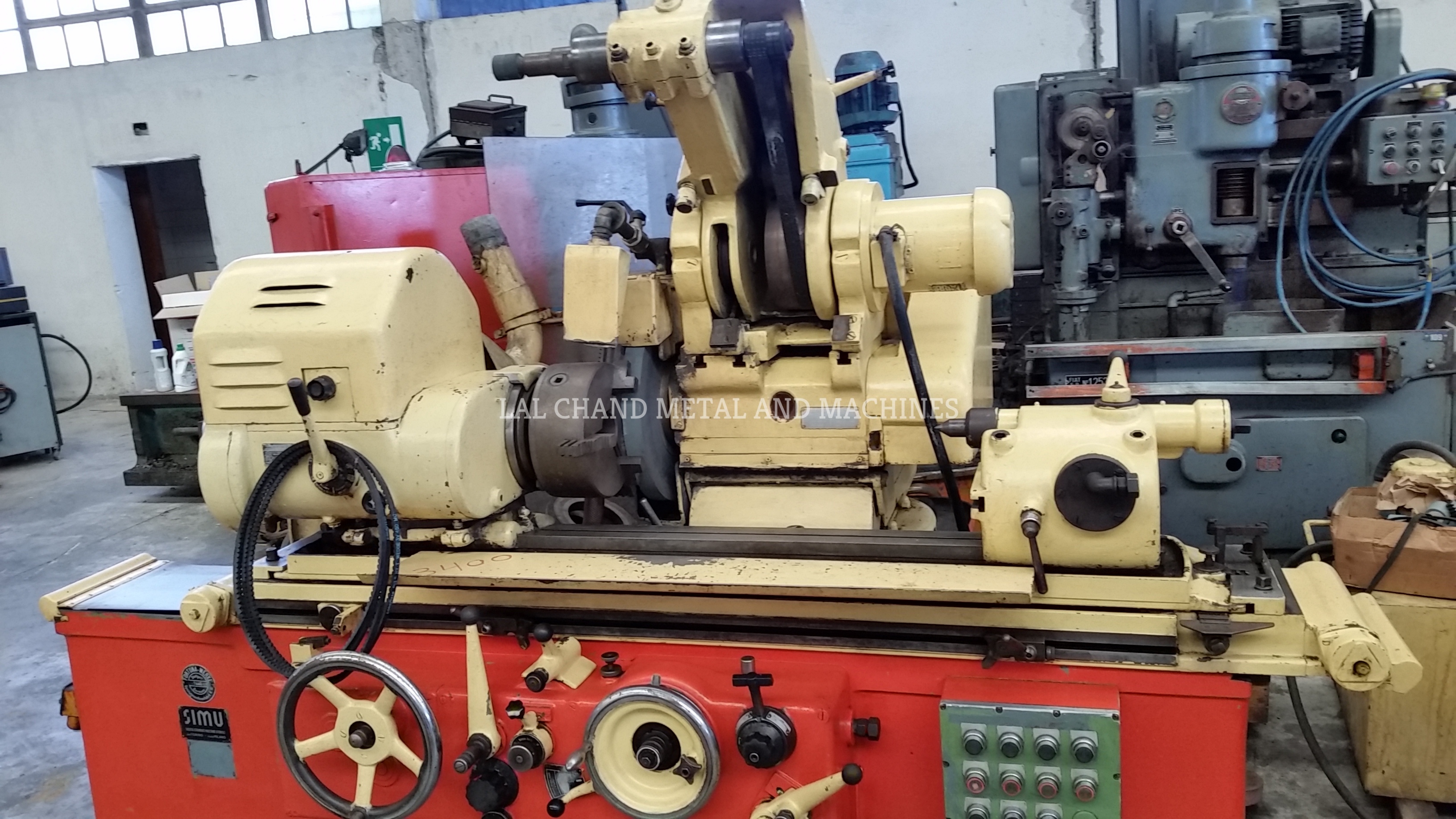 Fortuna Cylindrical Grinder - Max Diameter 370 Mm, Max Grinding Length 800 Mm | High Precision Surface Grinding Machine, Universal Internal And External Grinding Capability