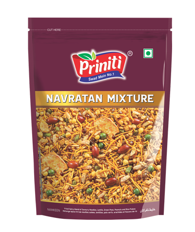 Navratan Mixture Namkeen - Premium Quality Snack Blend | Crunchy Texture, Rich Flavor, Authentic Traditional Recipe