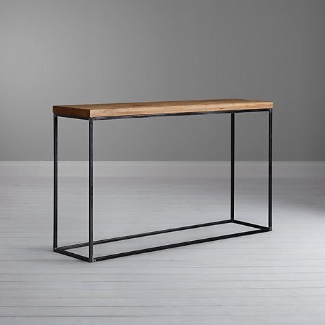 Industrial Console Table