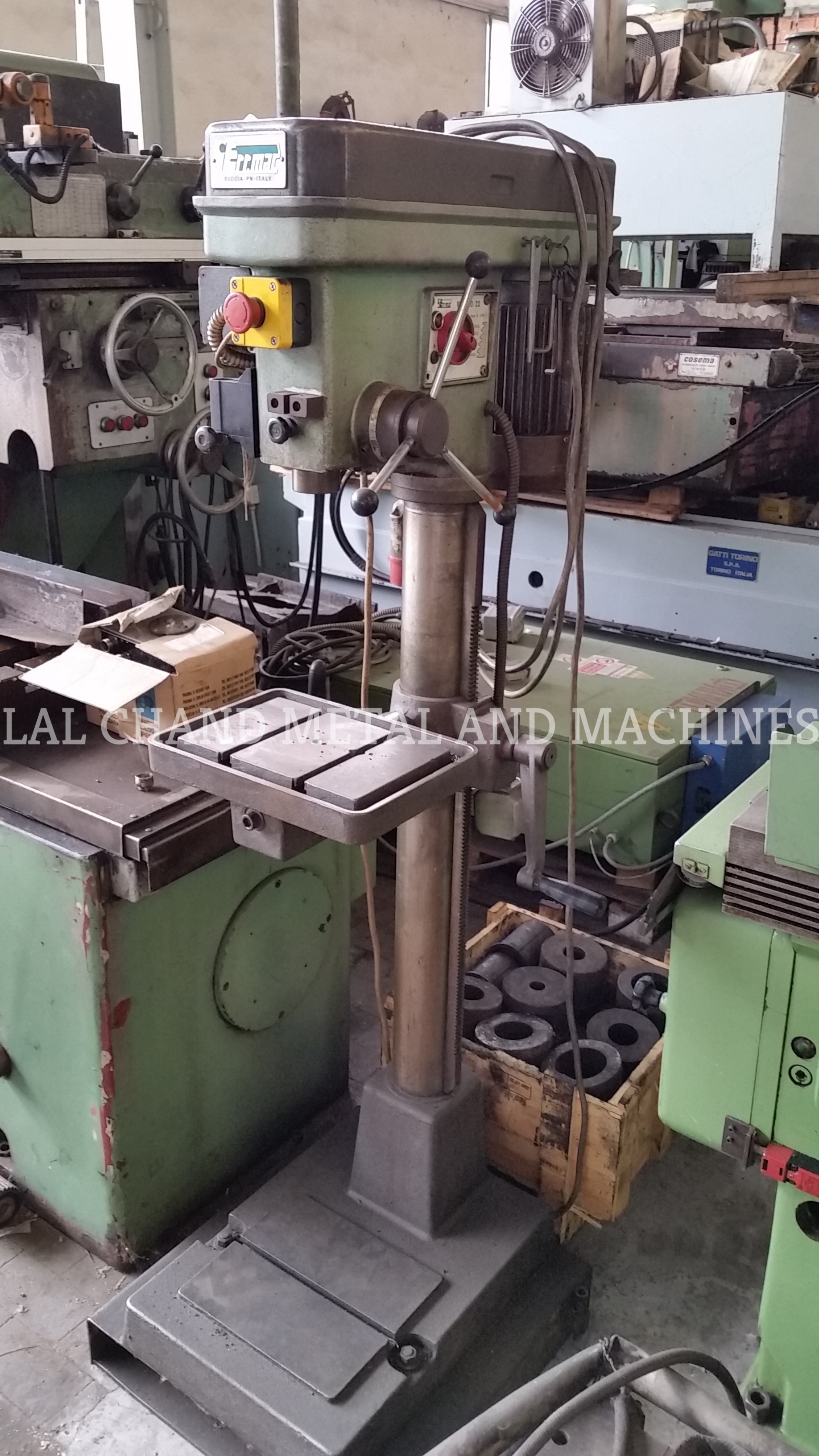 Sermac Coloum Drill And Taper Machine