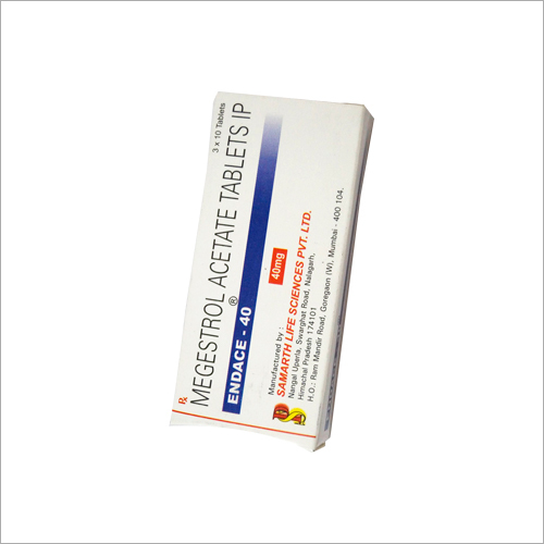 40 मिलीग्राम मेजेस्ट्रोल एसीटेट टैबलेट आईपी के लिए अनुशंसित: कैंसर का इलाज