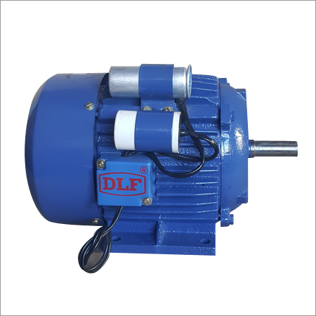 Blue Bare Motor 1 Phase