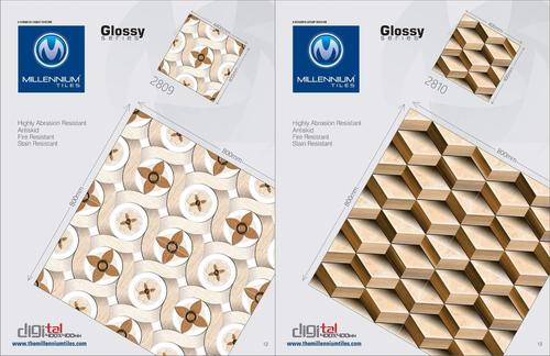 पीली रसोई के फर्श की टाइलें