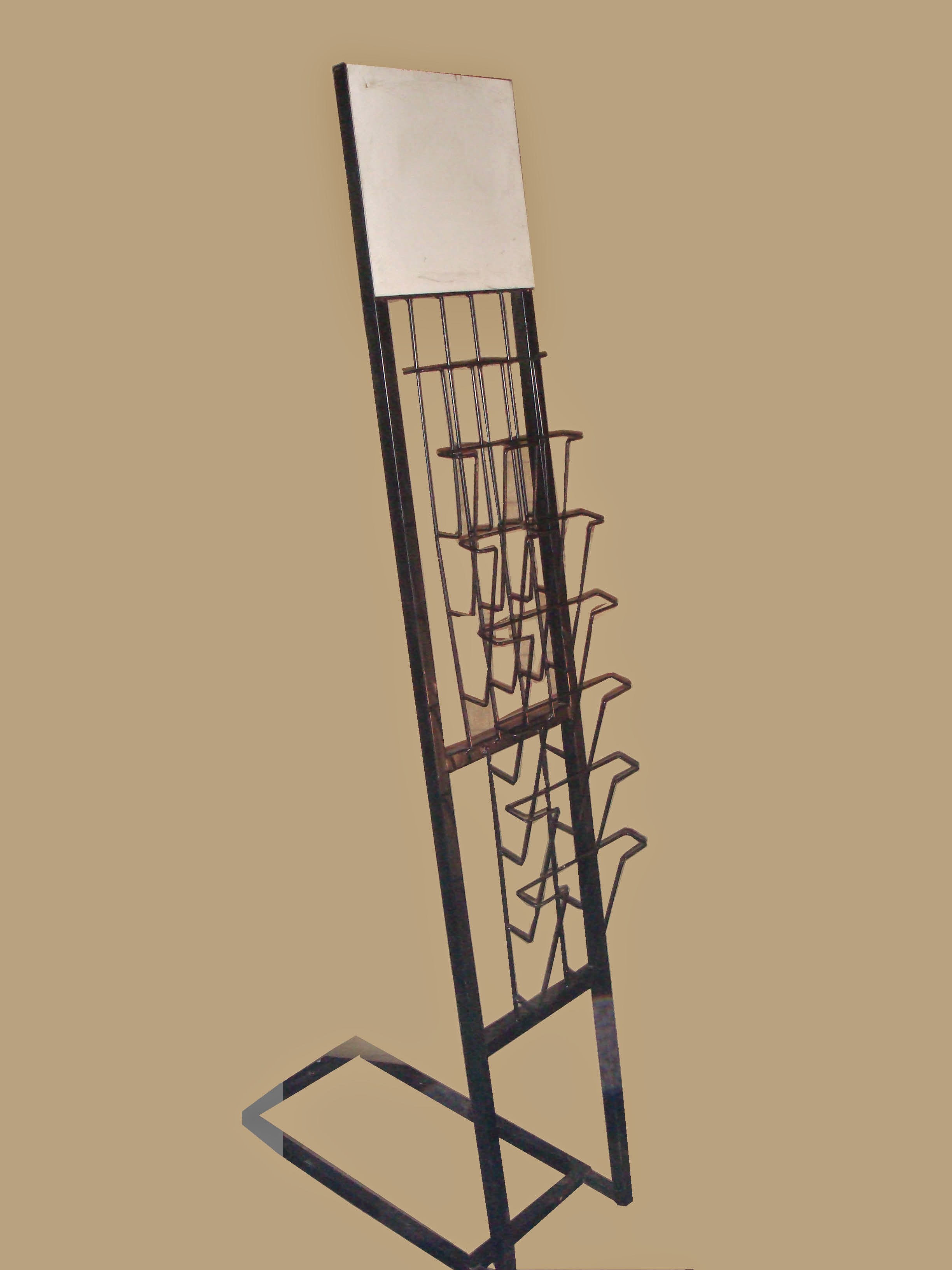Leaflet Display Stands - Sturdy Steel, Available In Various Sizes Including Extra Large To Small | Ideal For Cafes, Bookstores, Libraries, Multi-designed