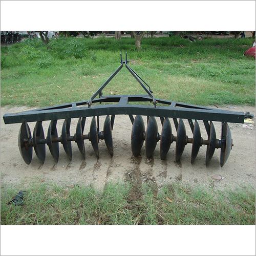 Paddy Harrow - Steel, Heavy-Duty | Adjustable Depth, Multiple Discs, Double Gang, 3-Point Hitch, Efficient Tillage, Improved Yields, Easy Operation