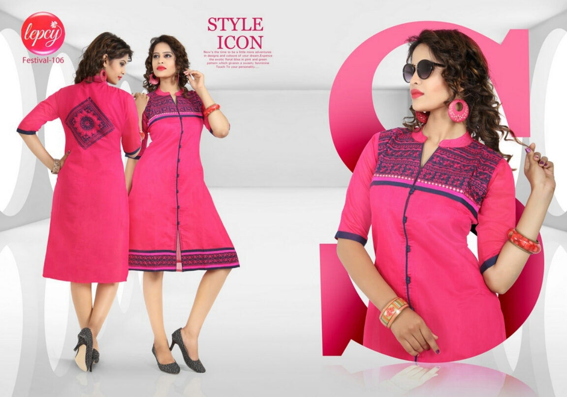 Fancy Silk Kurti - Banaras Kora Fabric With Cotton Inner, 3/4 Sleeves, L Xl Xxl Sizes, Plain Terquoise Color