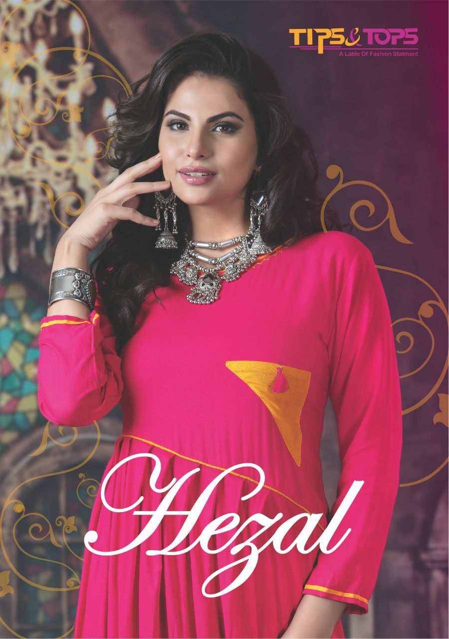 Hezal Festival Special Full Length Fancy Kurtis - Cotton Print, Reyon Heavy 14kg, 3/4th Sleeves | 9 Designs Available, Size Range M38 To Xxl44, Perfect For Summer