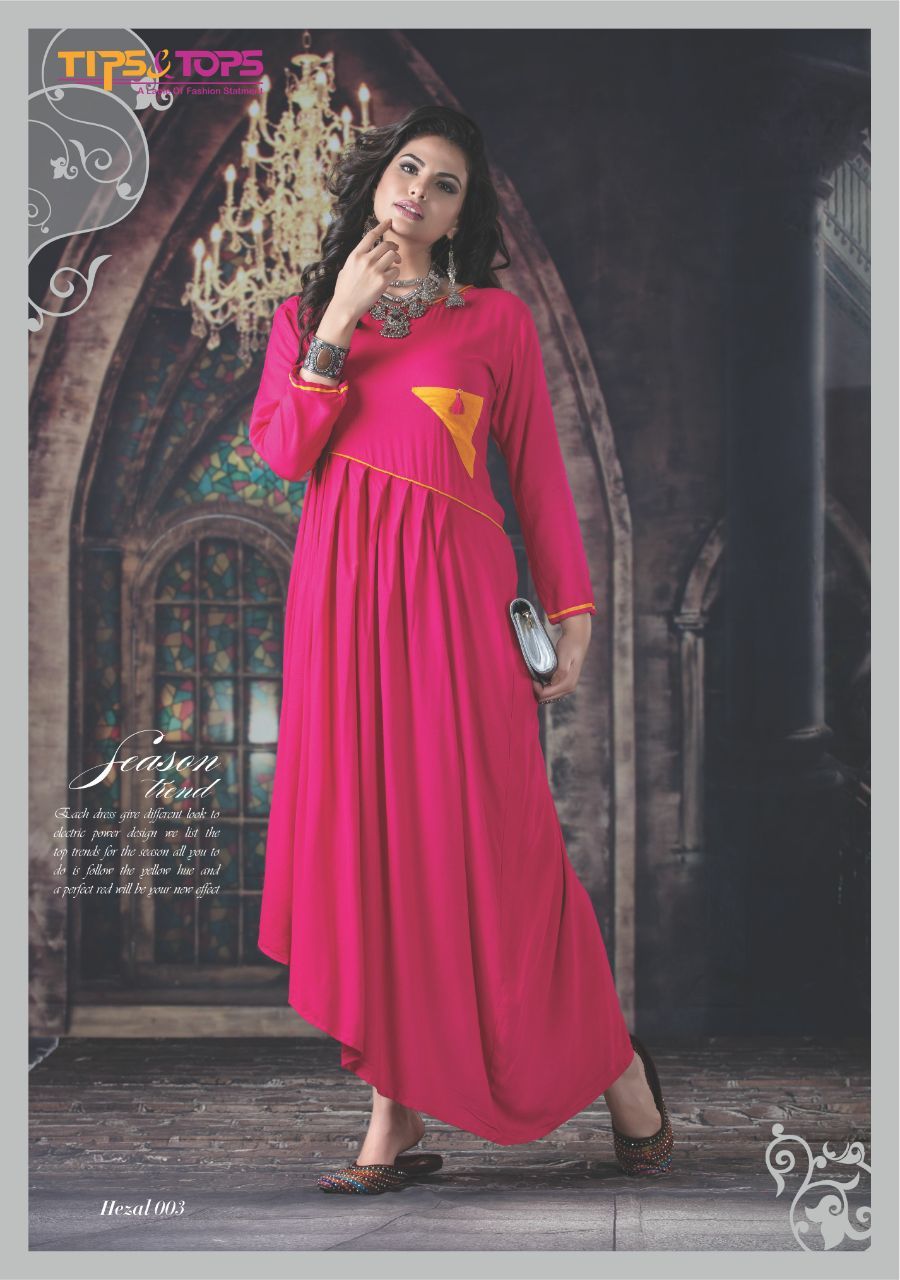 Hezal Festival Special Full Length Fancy Kurtis - Cotton Print, Reyon Heavy 14kg, 3/4th Sleeves | 9 Designs Available, Size Range M38 To Xxl44, Perfect For Summer