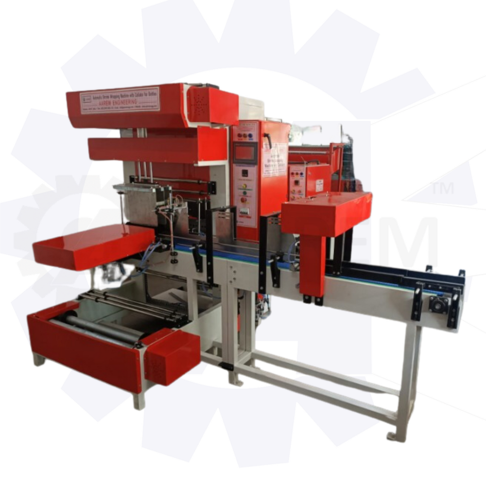 स्वचालित श्रिंक रैपिंग मशीन एयर प्रेशर: 6 किलोग्राम