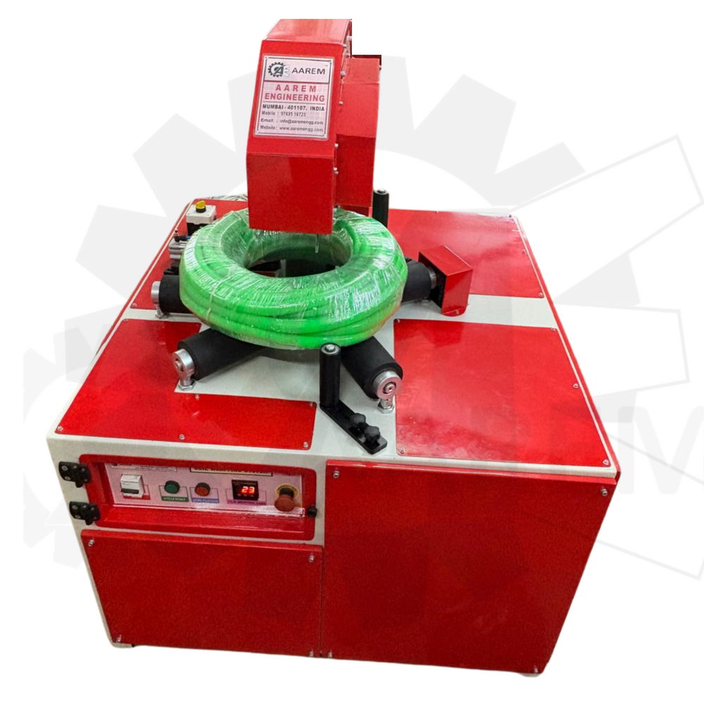 हॉरिजॉन्टल कॉइल स्ट्रेच रैपिंग मशीन कंवायर की लंबाई: ना इंच (इंच)