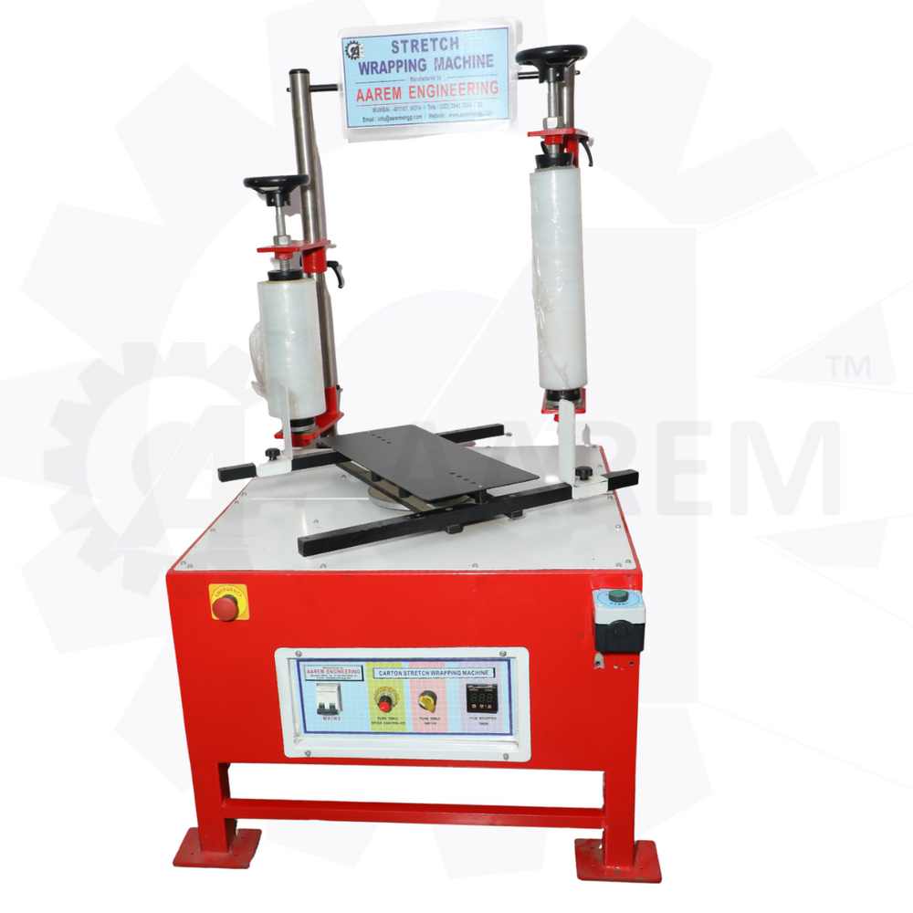 Carton Stretch Wrapping Machine Capacity: 10-15 Boxes / Min Kg/Hr