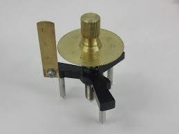 Spherometer - Precision Machined Aluminum Alloy, Compact Design with High Accuracy Measurement Capabilities