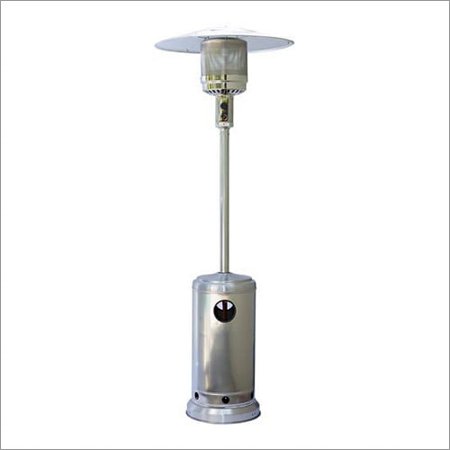 Gas Patio Heater - Stainless Steel, 80 x 40 x 40 cm , 15,000 BTU Propane Power, Electronic Ignition, Tip-over Safety Features