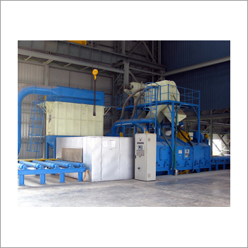Roller Conveyor Type Shot Blasting Machine