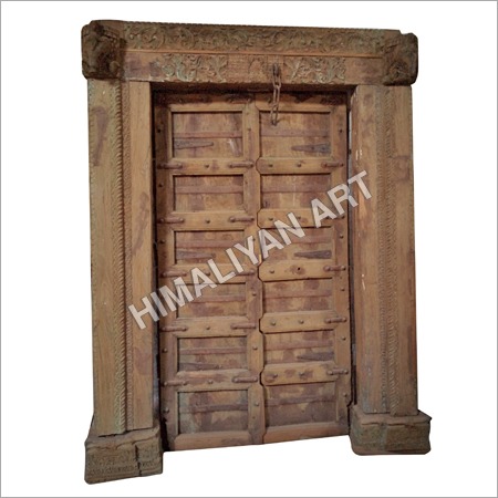 Antique Handcarved Old Door