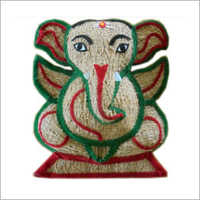 Coconut Coir Ganesh Idol