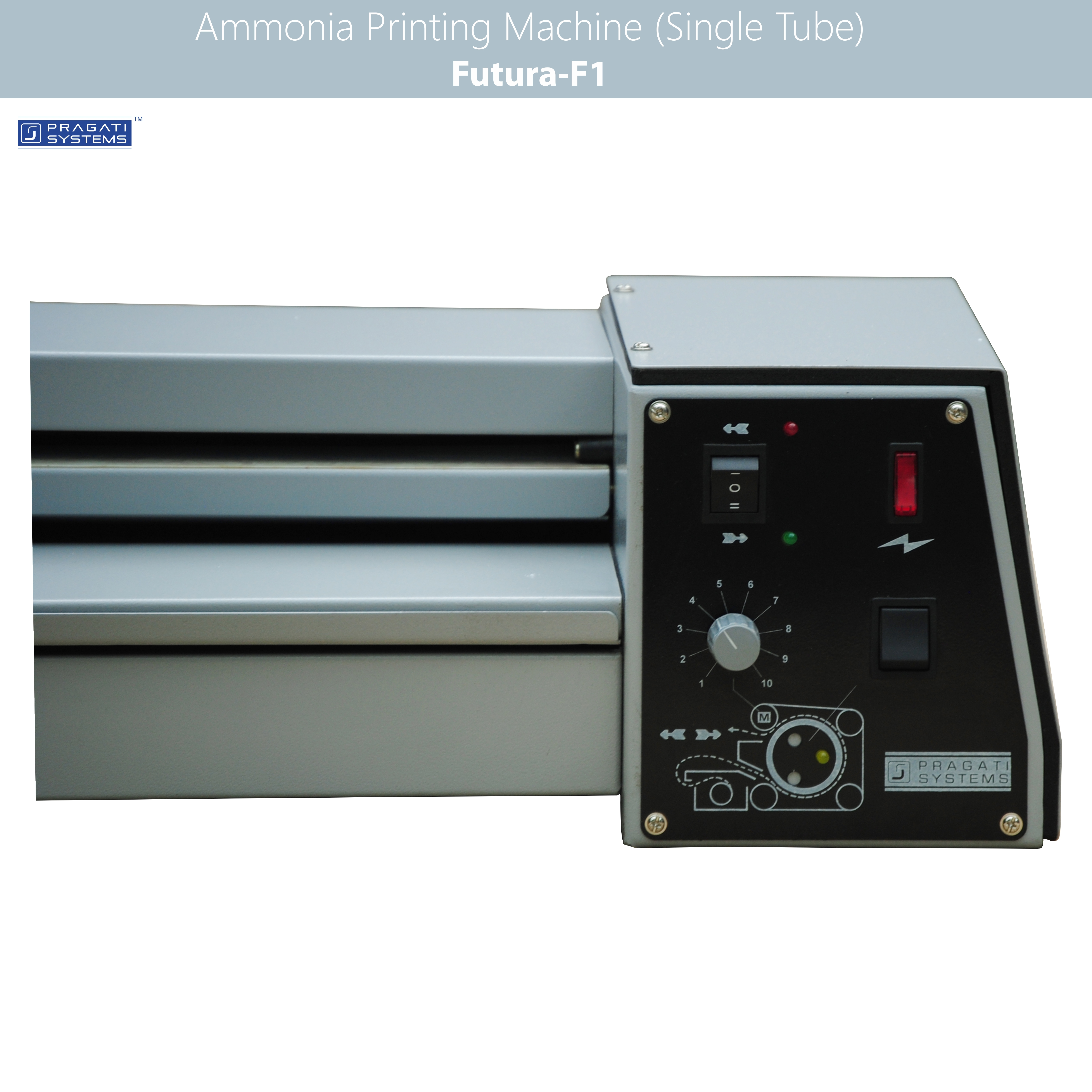 Manual Ammonia Printing & Drafting Machine - Single Tube