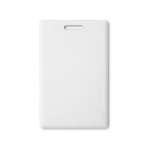 Access Card - Durable Polyvinyl Chloride, Rectangular Shape , Water Resistant, White Color for Industrial Access Control Systems
