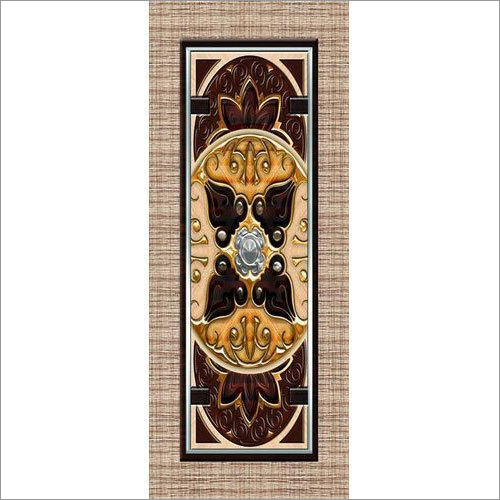 Laminated Wooden Door Paper Print