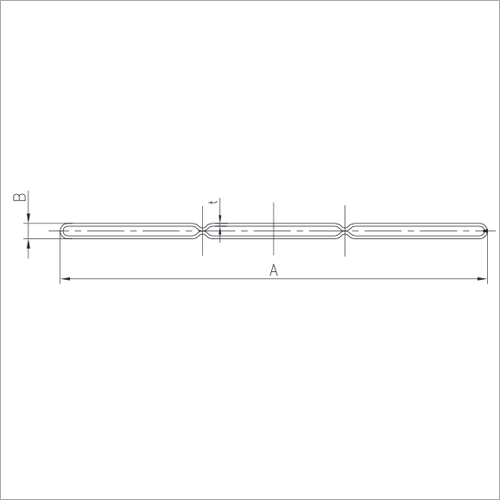 Multi Chambered Flat Oval  Aluminum Tubes