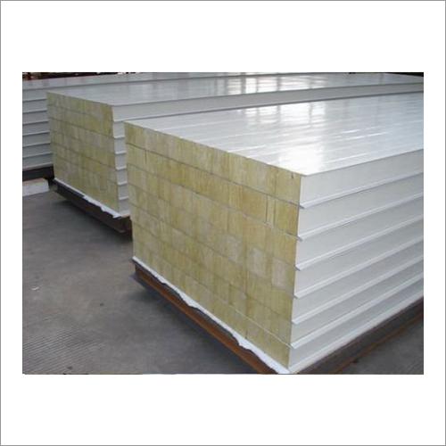 Corrugated Sandwich Panel - Steel, 30-150mm Thickness, Silver | Lightweight, Waterproof, Insulation, Soundproof, Fire Resistant, Eco-friendly