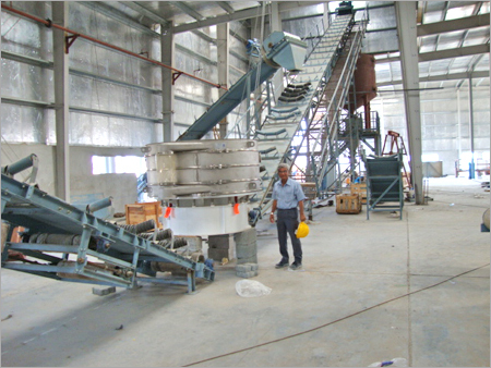 कन्वेयर की स्थापना