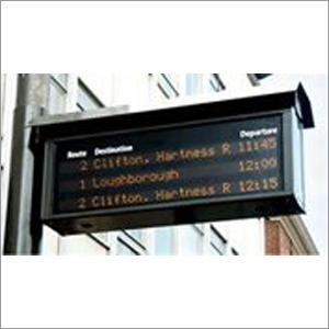 बस गंतव्य LED मूविंग डिस्प्ले