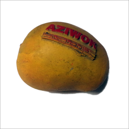 फाइबर मैंगो पेपर वेट