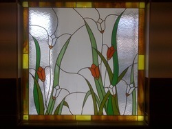 रंगीन पेंटिंग ग्लास