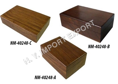 WOODEN PLAIN BOXES