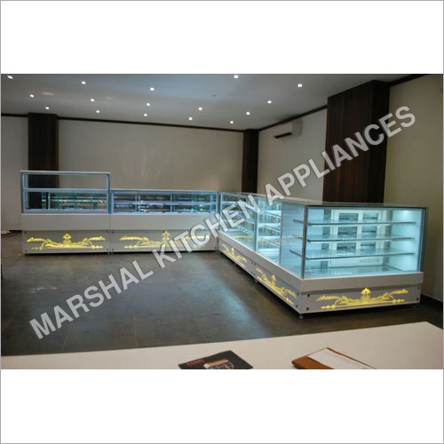 पेस्ट्री काउंटर प्रदर्शित करें