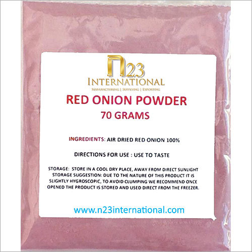 Dehydrated Red Onions Powder Packaging: Box