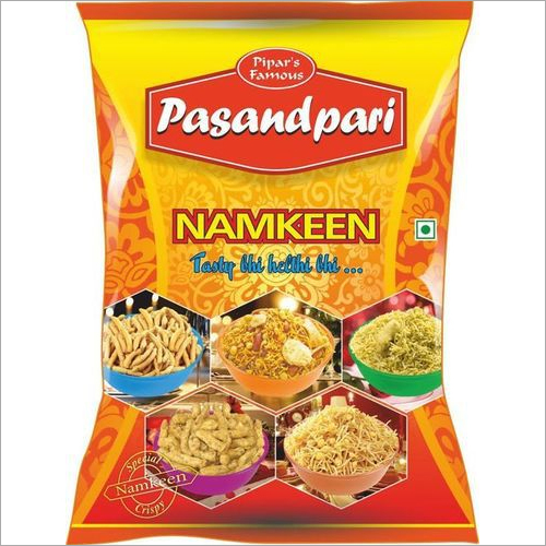 लैमिनेटेड मटीरियल प्रिंटेड पाउच